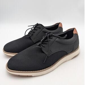 Nordstrom Rack Ryder Hybrid Knit Derby Shoes Lace-Up Men's Black Size US11M EU44